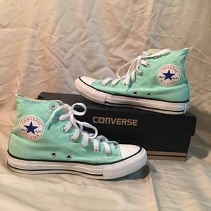 SOLD Mint High-Top Converse